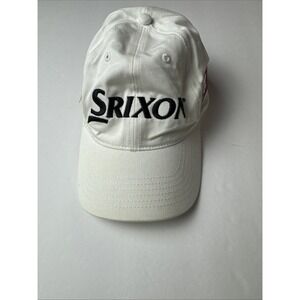 Srixon Z Star Golf Hat Cap Strapback Dad White Spell Out New‎